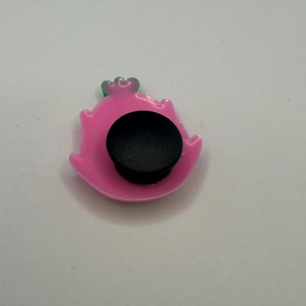 Dragonfruit Pink and Green Crocs Shoe Charm - Picture 4 of 5